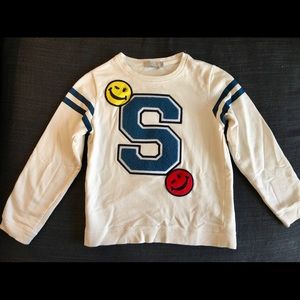 Stella McCartney Girls Emoji Sweater